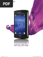 Download Sony Ericsson Xperia mini T15i ST15a - White paper by FalaJovem SN118137596 doc pdf