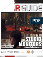 Studio Monitors Gear Guide 2013