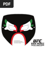 Download UFC Goyito Power Cut out mask by Desautomatas SN118141267 doc pdf