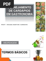 _PLANEJAMENTO de cardapios