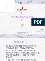 Welcome: Training Programme