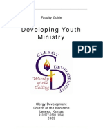 Developing Youth Ministry