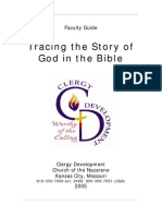 Tracing The Story of God in The Bible Instructors Guide