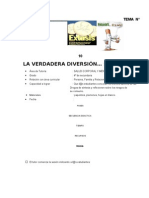 TEMA # 10 LA VERDADERA DIVERSIÓN ... SIN EXTASISyessssssss - Docxllllllllllllllllllllll