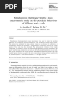 BİTÜMLÜ KÖMÜRÜN VE ANTRASİTİN PİROLİZİ VE TGA İNGİLİZCE
