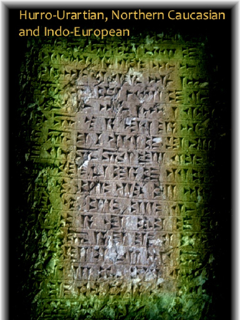 Hurro Urartian PDF Consonant Linguistics