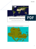 Lecture 3-5 Plate Tectonics