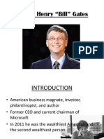 William Henry "Bill" Gates