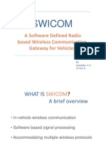 SWICOM - A Software Defined Radio based Wireless Communication Gateway