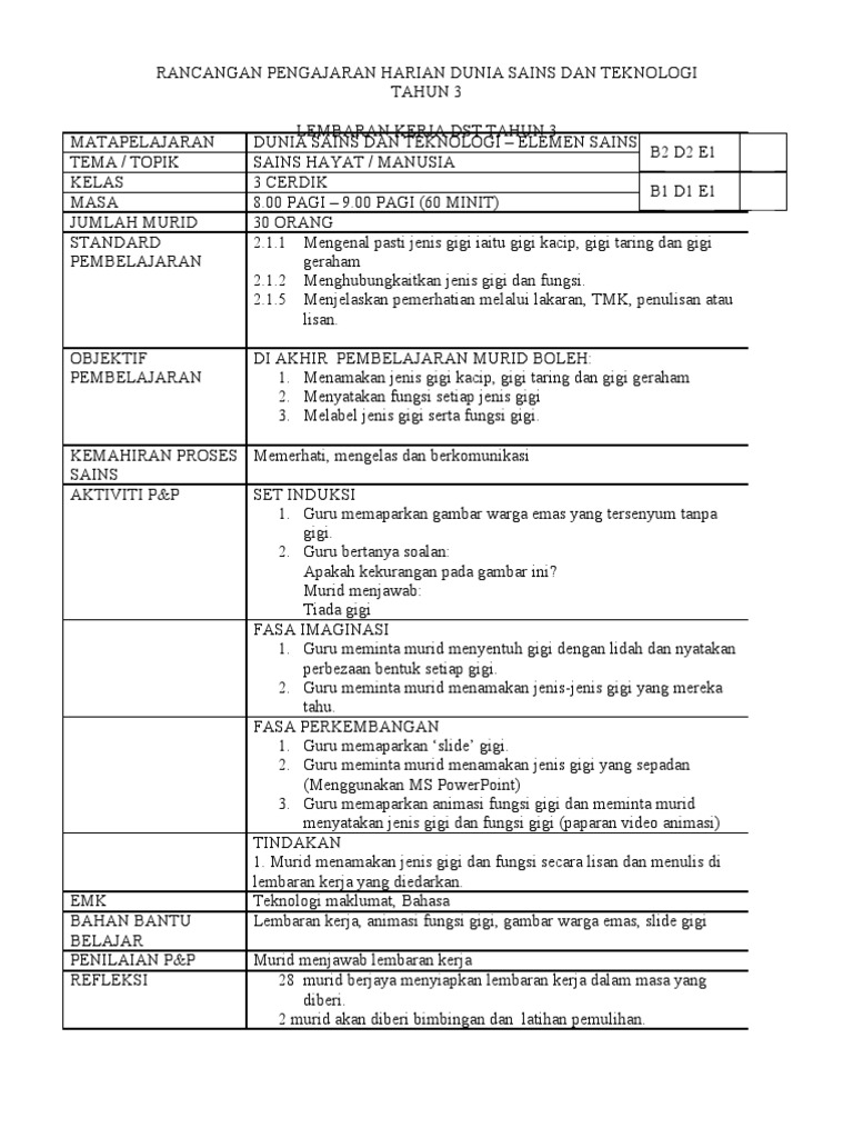 Rph Sains Tahun 3 TianaknoeOconnell