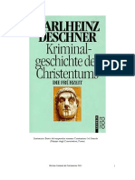 Historia Criminal Del Cristianismo I