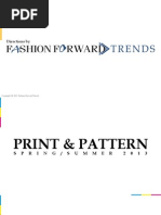 Download PRINT  PATTERN SpringSummer 2013 by Fashion Forward Trends SN118205625 doc pdf