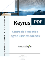 Catalogue de Formations Keyrus BO 2011
