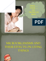Chapter 1 F5 Microorganisms and Their Effect On Living Things