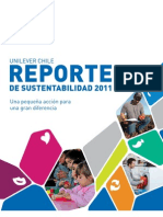 Reporte de Sustentabilidad de Unilever 2011