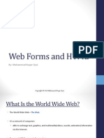Web Forms and HTML3