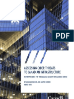 CSIS Research Paper On Cyber Threats To Critical Infrastructure