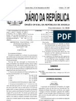 Lei Orgânica das Eleições Gerais de Angola