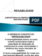 A IMPORTÂNCIA DA EMPREGABILIDADE