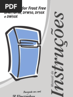 Geladeira Eletrolux manual do proprietário mod. DF50