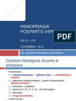 30-Puerperio - HPP - Shock Hemorragico