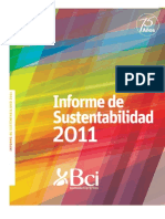 Informe de Sustentabilidad BCI 2011