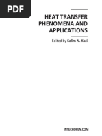 Heat Transfer Phenomena and Applications