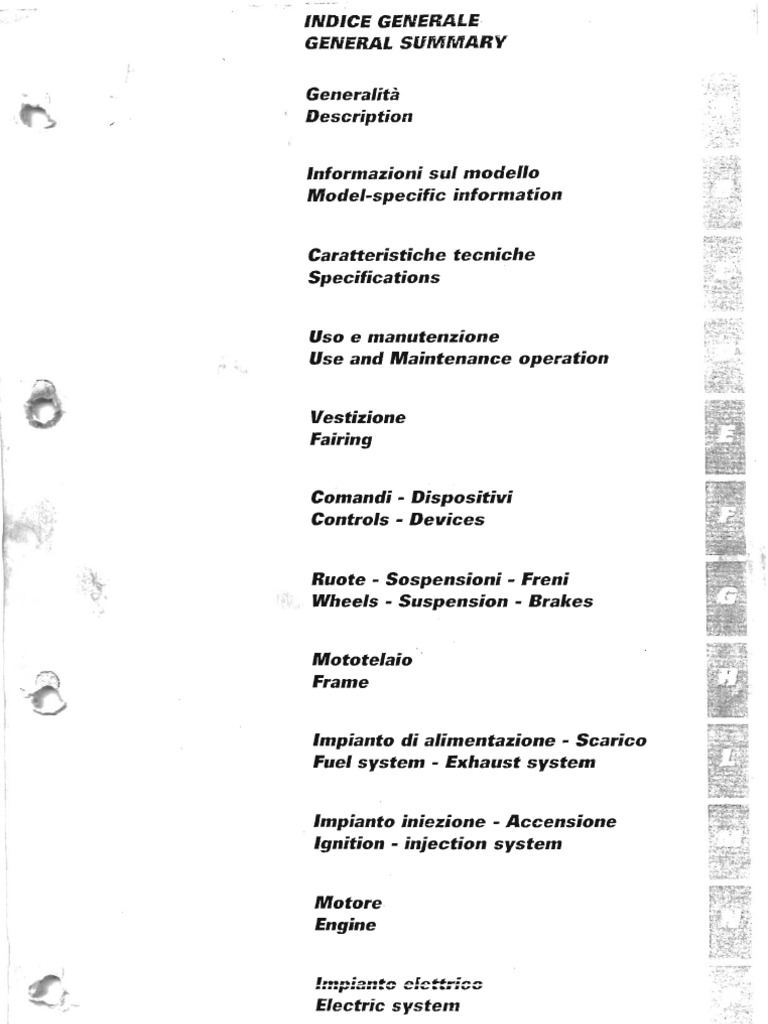 Service Manual Ducati 998S | PDF