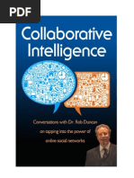 Download Collaborative Intelligence - Dr Rob Duncan - 2013 - ISBN 978-0-9918198-0-5 PDF Version by Dr Rob Duncan SN118258014 doc pdf