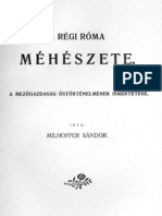 Milhoffer Sándor-Régi Róma Méhészete 1904