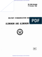 MIL-HDBK-694 Aluminum Properties