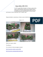 Blog Paper Toy Papercraft Jeep Template