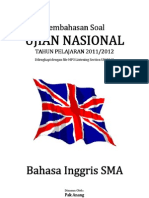 Download Pembahasan Soal UN Bahasa Inggris 2012 by Hendri Sugiarto SN118279293 doc pdf