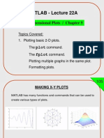 MATLAB - Lecture 22A: Two Dimensional Plots / Chapter 5