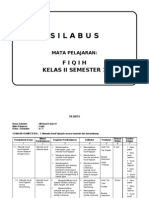 Silabus Fiqih Kelas 2