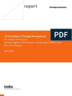 10 Principles of Change Management