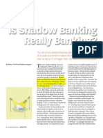 B. is Shadow Banking Really Banking