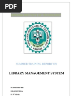 Download Library management system by Dharmendra SN118293204 doc pdf