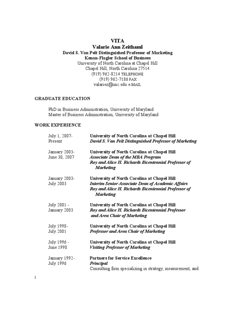 Zeithaml 2010 Vita April | PDF | Marketing | Strategic Management