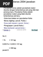Download Jawaban Soal Ebtanas 2004 by Park Chem SN11830289 doc pdf