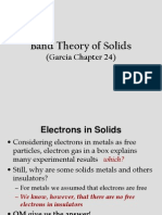 Band Theory of Solids