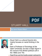 Stuart Hall: by Sarra Reyes-Wilson