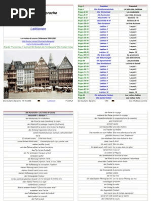 cours d allemand pdf