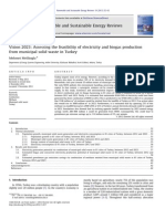 Vision 2023- Assessing the Feasibility of Electricity and Biogas Production From Municipal Solid Waste in Turkey