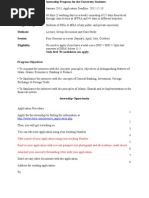Download IBBL Internship Opportunity by Takia Ferdous SN118312268 doc pdf