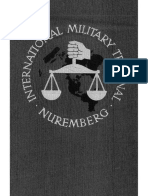 Trial of The Major War Criminals International Military Tribunal V 38