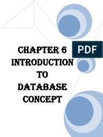 Database Concepts Chapter 6 Intro