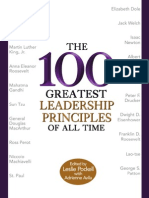 52815309 100 Greatest Leadership Principles of All Time
