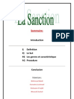 La Sanction