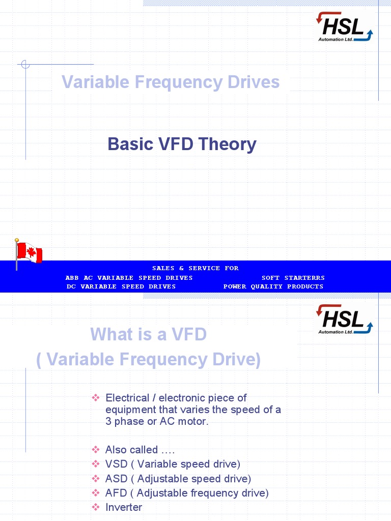 HSL Basic VFD Theory | PDF | Power Inverter | Rectifier
